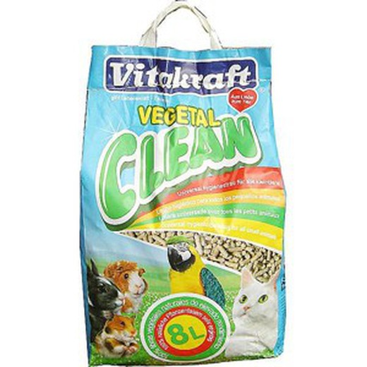 Lecho higiénico vegetal Clean Vitakraft 5Kg