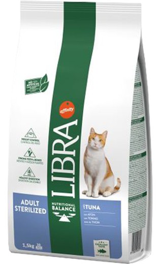 Libra cat sterlized atún pienso para gatos