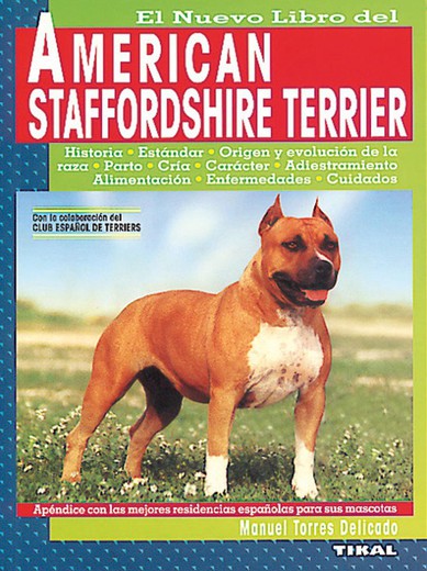 Libro del American staffordshire terrier