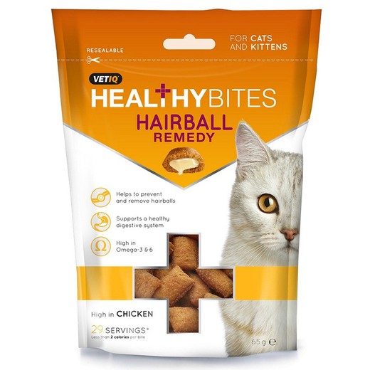Mark & Chappell Healty Bites Hairball Remedy para Gatos