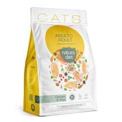 Natura diet adult cat pollo pienso para gatos