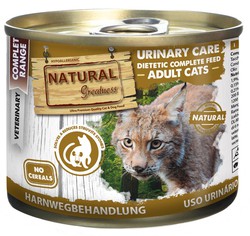 Natural Greatness  Gama Veterinaria Cuidado Urinario para gatos 200gr.