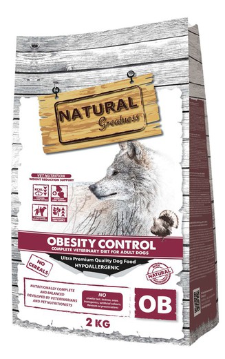 Natural Greatness  Gama Veterinaria Ng Diet Vet Dog Obesity pienso para perros
