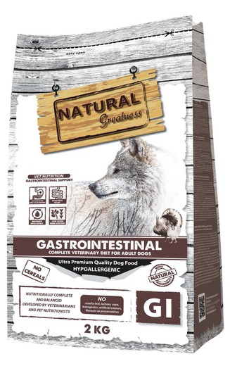 Natural Greatness  Gama Veterinaria Ng Dog Gastrointestinal pienso para perros