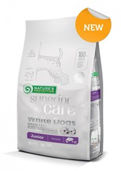 Nature's Protection White Dog Junior Grain-Free Salmón 1,5 kg pienso para perros