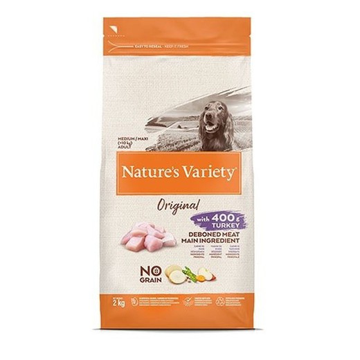 Nature's Variety Original No Grain Medium Maxi con Pavo pienso para perros