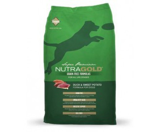 Nutra Gold Canine Adult Grain Free Pato pienso para perros