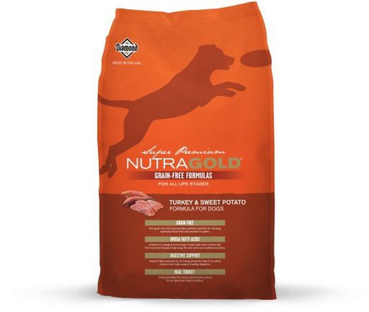 Nutra Gold Canine Adult Grain Free Pavo pienso para perros
