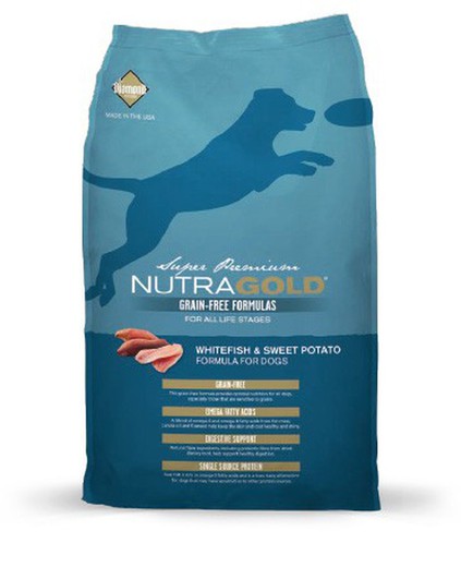 Nutra Gold Canine Adult Grain Free White Fish pienso para perros