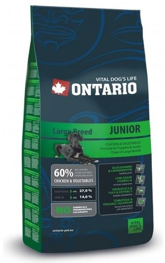 Ontario Junior Large Breed pienso para perros