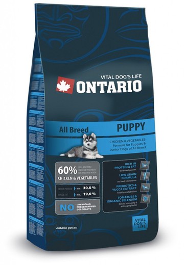 Ontario Puppy pienso para perros