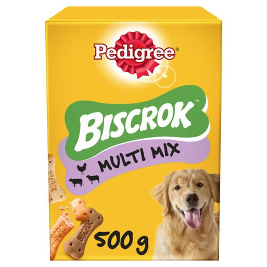 Pedigree biscrok multi mix snack para perros
