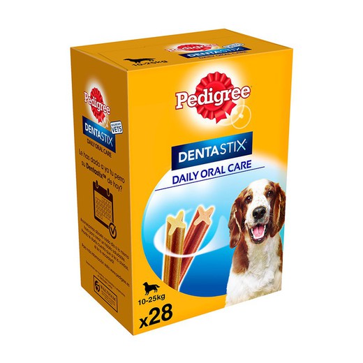 Pedigree snacks dentastix mediano snack para perros