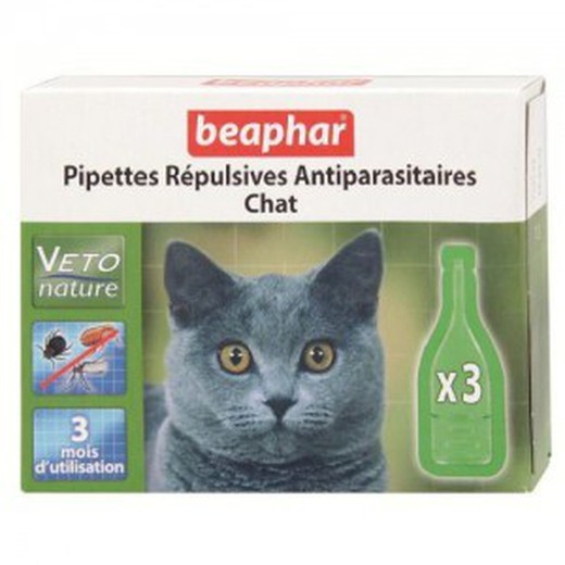 Pipetas Antiparasitarias para gatos Beaphar