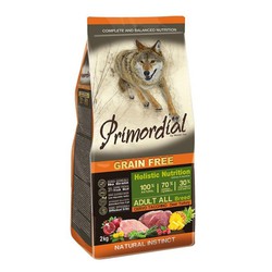Primordial Grain Free Adult con Ciervo y Pavo pienso para perros