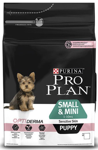 Purina Pro Plan Small & Mini Puppy Sensitive Derma pienso para perros