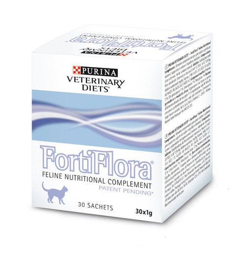 Purina Veterinary Diets Feline Fortiflora Probiotico 30x1gr