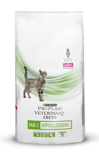 Purina veterinary diets feline ha hypoallergenic dieta especial