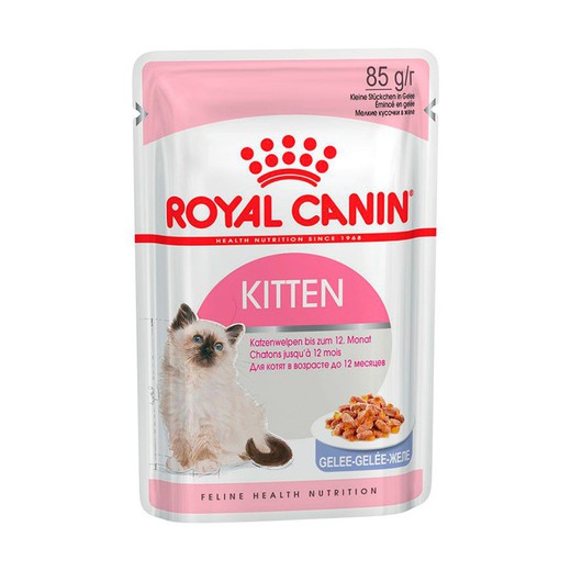 Royal Canin Comida Húmeda Kitten en Gelatina para Gatos