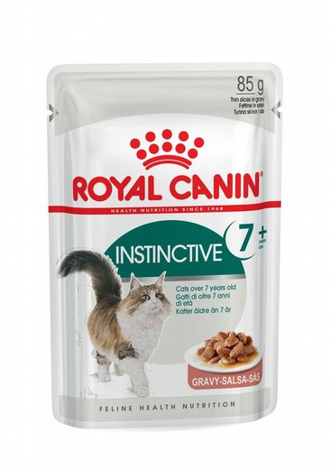 Royal canin instinctive +7 (85 g) comida húmeda para gatos