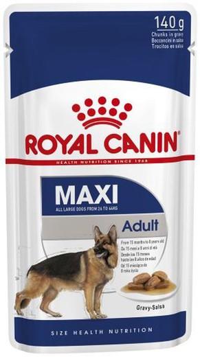 Royal Canin Maxi Adult húmedo 10x140g en salsa