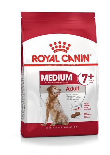 Royal canin MEDIUM Adult +7 pienso para perros