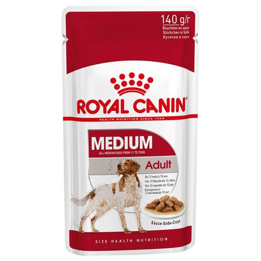 Royal Canin Medium Adult húmedo 10x140g