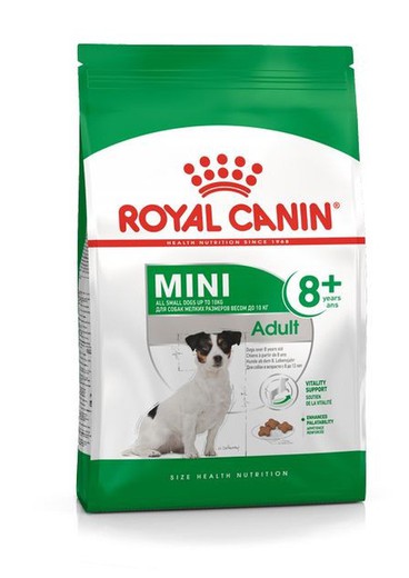 Royal canin MINI ADULT +8 pienso para perros