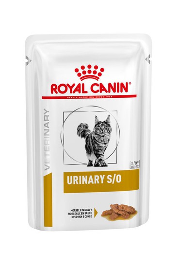 Royal canin wet feline urinary s-o sobres dieta especial