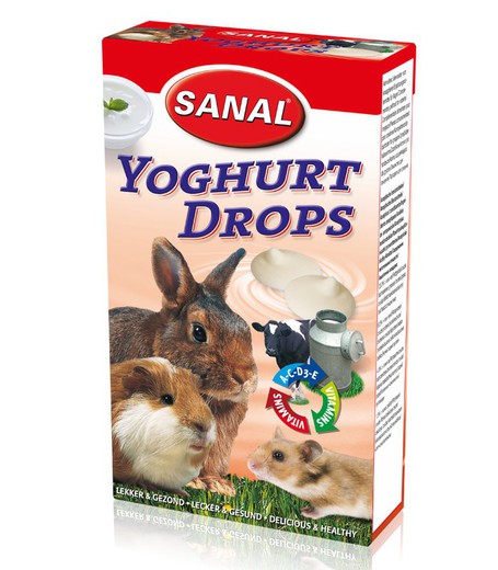 Sanal Yoghurt Drops para Roedores