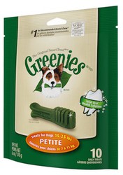 Snack dental greenies petite (8-11kg) snack para perros