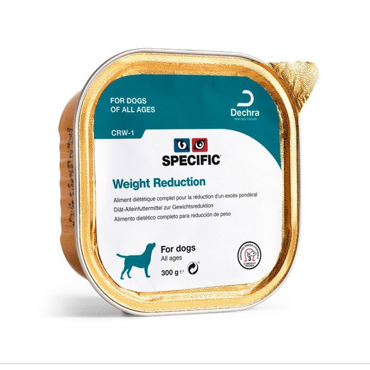 SPECIFIC CANINE ADULT CRW-1 WEIGHT REDUCTION CAJA 6X300GR