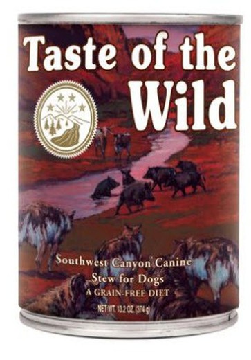 Taste Canine Adult Southwest Canyon Jabali Lata pienso para perros