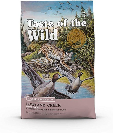 Taste of the wild cat lowland creek codorniz pienso para gatos