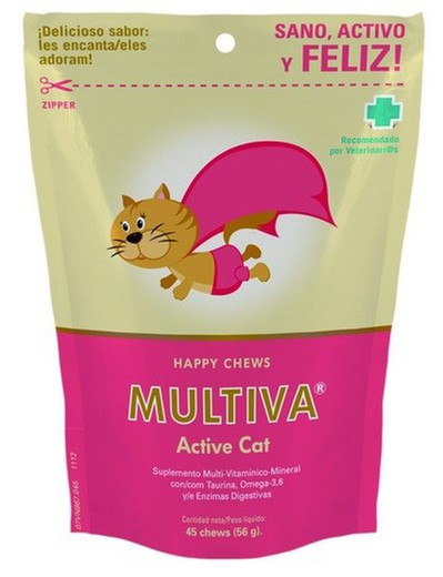 Vetnova Multiva Active Cat 45 Chews