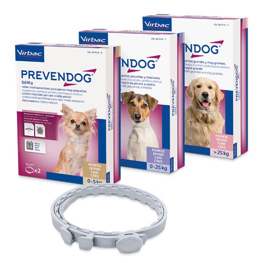 Virbac prevendog collar antiparasitario para perros