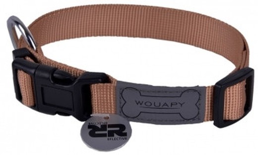 Wouapy collar basic line tierra para perros