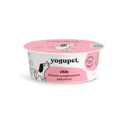 Yogupet yogur clásico chia snack líquido 100gr snack para perros