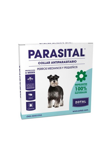 Zotal parasital collar perro para perros