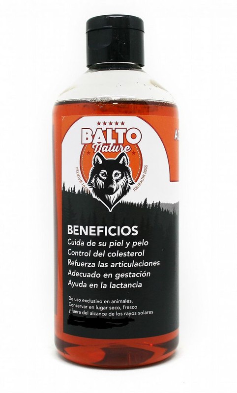 Aceite de Salmón, 99,8% 500ml Perros y Gatos