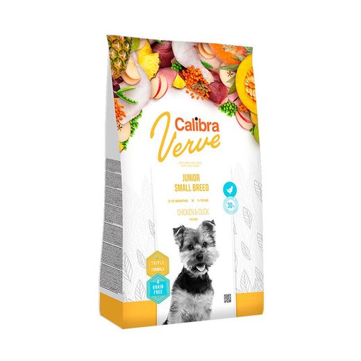Calibra Dog Grain Free Junior Small Breed Pato y Pollo