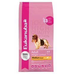 Eukanuba Adult Light razas medianas WEIGHT CONTROL pienso para perros
