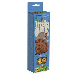 Little One Barritas para cobayas, conejos y chinchillas con verduras