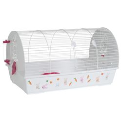 Voltregà Jaula Conejo Kids 990 Blanco/Fucsia